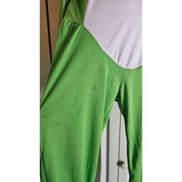 Yoshi Kids Costume 7-8 Inflatable Shell Tail Mask Halloween Super Mario Nintendo - Picture 7 of 10